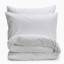 Thread Office White Duvet Cover Set, 200 Thread Count - Double