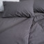 Thread Office Charcoal Duvet Cover Set, 200 Thread Count - Double