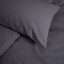 Thread Office Charcoal Duvet Cover Set, 200 Thread Count - Double