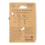 Gentlemens Hardware Mini Corkscrew Keychain packaging angle