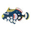 Studio ROOF Clown Triggerfish Wall Decor