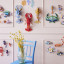 Studio ROOF Clown Triggerfish Wall Decor on the wall with other designs
