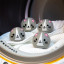 Kikkerland Cat Dryer Buddies, Set of 4 in a washing machine