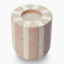 Thread Office Stripe Tealight Candle Holder - Tall angled view