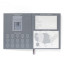 Designworks Ink Standard Issue Planner Notebook - Cobalt & Citron detail of the pages