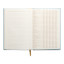 Designworks Ink Suedette Hardcover Journal - Blue detail of the pages