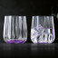 Spiegelau Lifestyle Crystal Whiskey Tumblers, Set of 2 - Lilac on the table