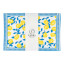 Tavola Blue & Yellow Lemon Placemats, Set of 6