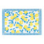 Tavola Blue & Yellow Lemon Placemats, Set of 6