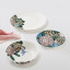 Maxwell & Williams The Blck Pen Reminisce Floral Coupe Dinner Plates, Set of 6 on the table