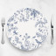 Skoert Delft Disposable Placemats, Pack of 25 on the table with cutlery