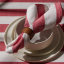 Humble & Mash Red Striped Tablecloth