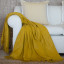 Aranda Gold Nugget Melody Throw, 150cm x 200cm on a couch