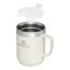 Stanley The Legendary Camp Mug, 230ml - Cream Gloss with open lid