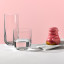 Crystalex Uma Lead-Free Crystal Tumblers, Set of 6 on the table