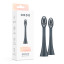 Ordo Sonic Brush Head, Pack of 2 - Charcoal Grey 