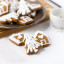 Harck & Heart Gingerbread Festive Village, 160g on the table