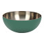 Excellent Houseware Stainless Steel Mixing Bowl, 24cm - Dark Green