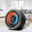 Taurus Tropicano Jet Hot & Cool Fan Heater, 2000W diagram showing it in use