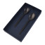 Nicolson Russell Malta Collection Black Salad Servers, Set of 2