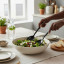Nicolson Russell Malta Collection Black Salad Servers, Set of 2