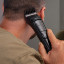 Beurer MN5X Rechargeable Hair Clippers in use on hair