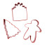 PME Christmas Delights Cookie Cutters, Set of 3 angle