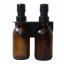 Joon Matte Black Luna with Amber Bottle - Double angle