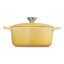 Le Creuset Chamomile Signature 4.2 Litre Round Cocotte, 24cm angle