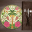 Simply Placemats Palm Paper Place Mat, Pack of 24 on the table