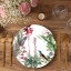 Simply Placemats Botanical Bird Paper Place Mat, Pack of 24 on the table
