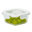 Kitchen Pro VersaLock Square Glass Container - 520ml angle