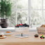 Smeg Kitchen Scale - Matt White weighing berries