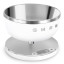 Smeg Kitchen Scale - Matt White angle