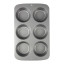PME Non-Stick Large Muffin Pan, 6-Cup angle