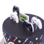 PME Gamer Candles, Set of 5 detail on a cake