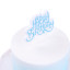 PME Happy Birthday Sparkly Candle - Blue detail on a cake