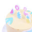 PME Candles, Set of 4 - Tropical detail on a cake