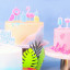 PME Candles, Set of 4 - Tropical on a cake