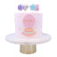 PME Candles, Set of 4 - Gem Stones detail on a cake