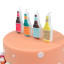 PME Candles, Set of 4 - Beer Bottles detail on a cake