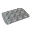 PME Non-Stick Pan, 12-Cup - Mini Heart angle