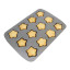 PME Non-Stick Pan, 12-Cup - Mini Star detail