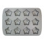 PME Non-Stick Pan, 12-Cup - Mini Star angle