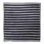 Nortex Imperial Striped Face Cloth, 470gsm - Charcoal