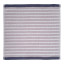 Nortex Imperial Striped Face Cloth, 470gsm - Light Grey