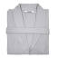 Nortex Light Grey Waffle Bathrobe - Medium
