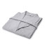Nortex Light Grey Waffle Bathrobe - Extra Large