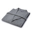 Nortex Dark Grey Waffle Bathrobe - Medium