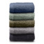 Nortex Indulgence Face Cloth, 630gsm colour variations stacked